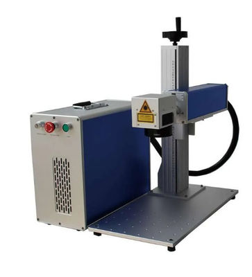 Tragbare 30-W-Mini-Faserlaserbeschriftungsmaschine für Metallgravierer