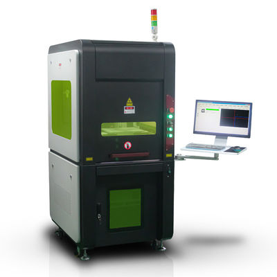 Vollständig geschlossene 20-W-30-W-Laserbeschriftungsmaschine. Hochpräzise Faserlaserbeschriftungsmaschine