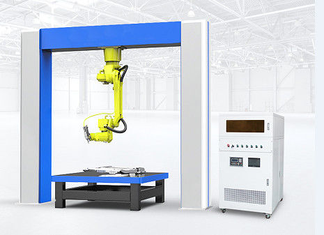 Faser-Laser-Schneidemaschinen des Roboters 3D für gespannte Automobilteile