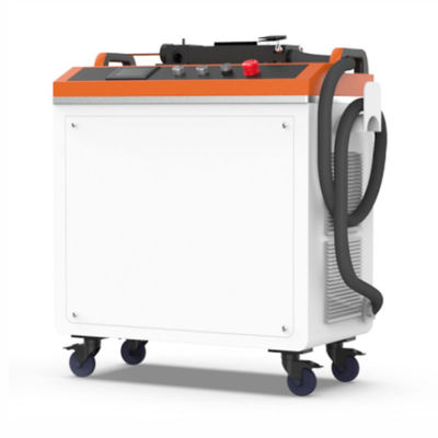 Automatische 100 Watt 300 Watt pulsierende Laserreinigungsmaschine für Metalloberflächen mit lokaler Rost