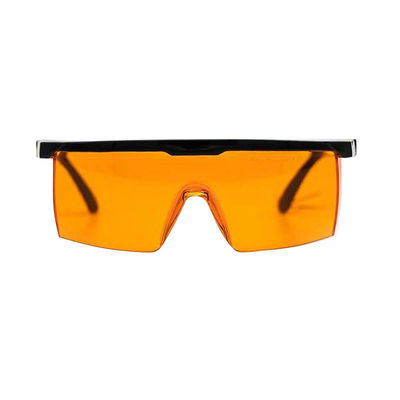 Breitspektrum-Laserschutzbrille. Laserschutzbrille mit kontinuierlicher Absorption