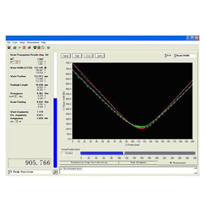 400 nm – 1100 nm Wellenlänge Laserinstrument M2-Messgerät / M2-Faktor-Messsystem