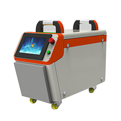300 W Laser-Reinigungsmaschine, Rost, Ölfarbe, Entfernung, tragbarer Faser-Laser-Reiniger
