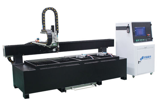 Kleine Flachfaserlaserschneidemaschine für Metallmaterialien