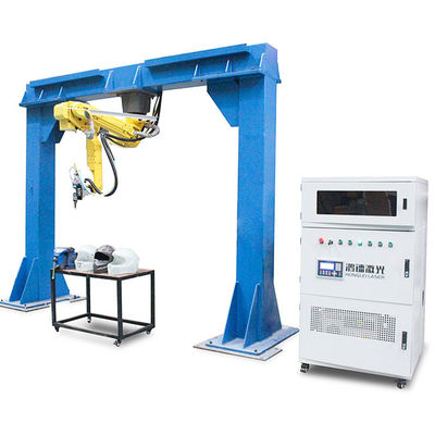 Raycus Laser Source 6 Axis 3D Robot Laser Cutter Verwendung für Glasfaser-Helm, Kohlenstofffaser-Helm, Kevlar usw.