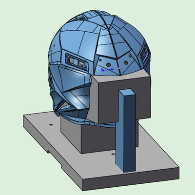 Raycus Laser Source 6 Axis 3D Robot Laser Cutter Verwendung für Glasfaser-Helm, Kohlenstofffaser-Helm, Kevlar usw.